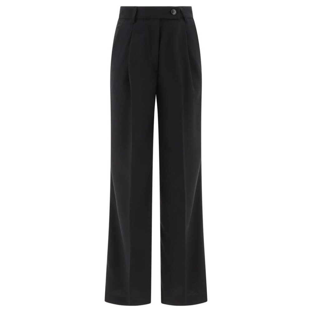 F.It Tailored Trousers With Pressed Crease Tag Size 46 Women